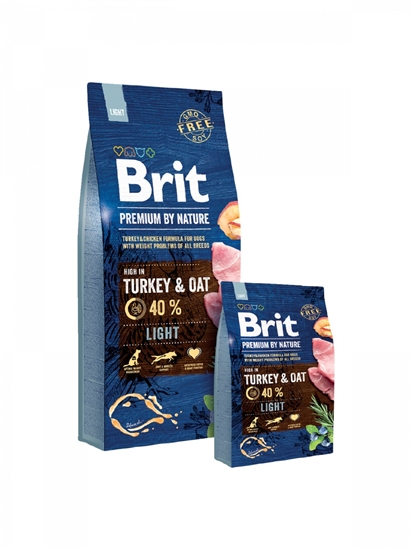 Picture of Brit Premium By Nature Light Turkey & Oat Formula